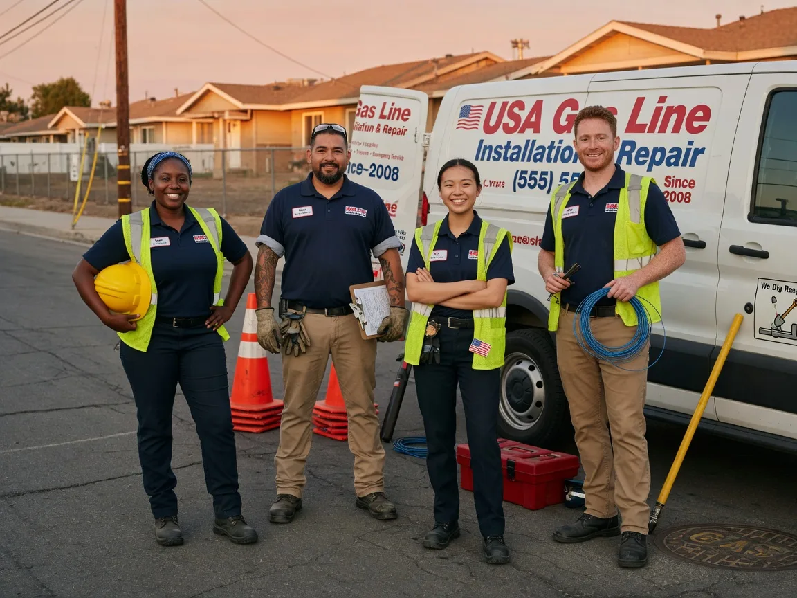 Gas Line Installation company in Troy Mills, IA